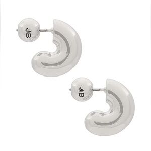 NWOT JENNY BIRD TOME SILVER HOOP EARRINGS